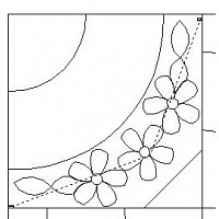 p2p flower curve